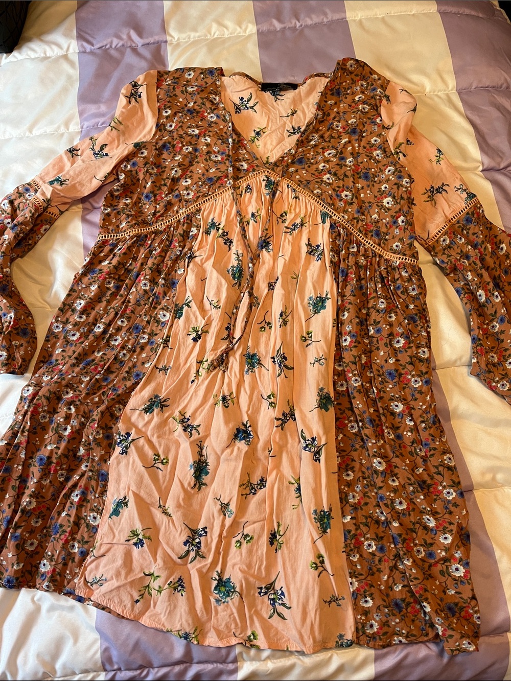 Suzanne Betro cute Floral Dress Size L